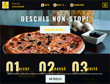 Tablet Screenshot of pizzaevo.ro